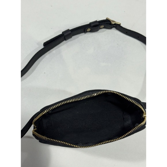 Portland Leather Goods Bag Basic Black Adjustable Waist Belt main image 5